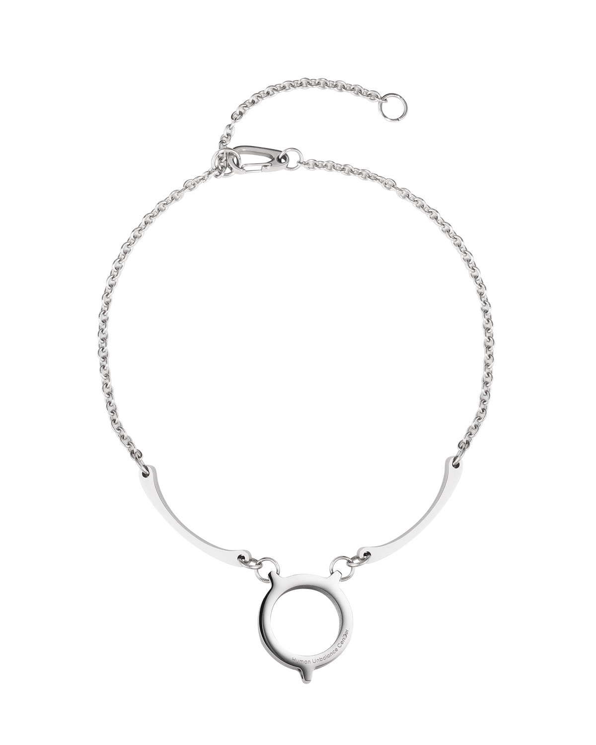 Human Unbalance Orbit Necklace 016 on white